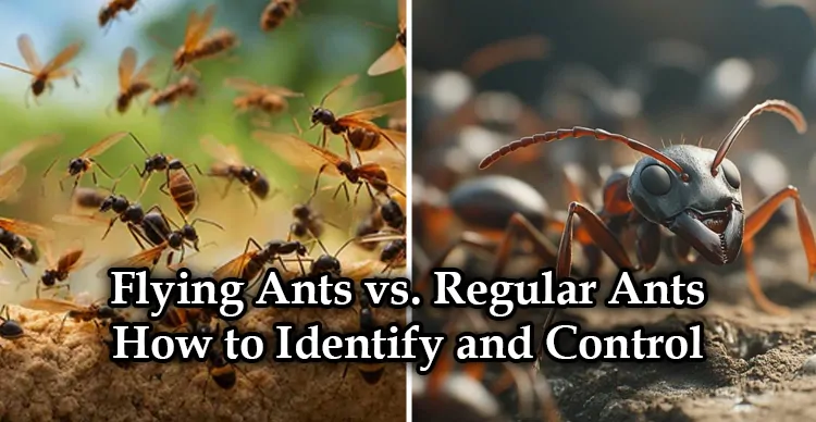 Flying Ants vs. Regular Ants - How to Identify and Control